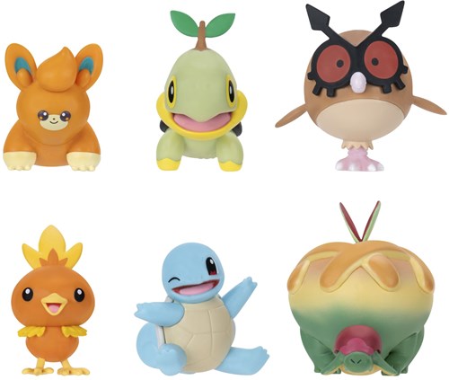 Pokémon play figures 6 pack - action figure set for kids-2