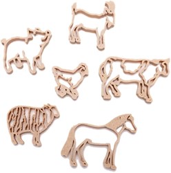 Grennn farm animal cutter - eco-friendly toy for children