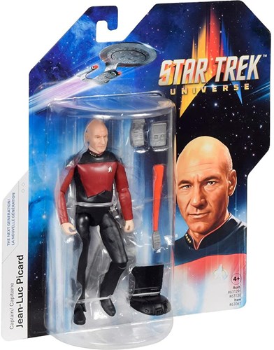 Bandai Star Trek action figure Captain Picard 5 inch - collectible toy-3