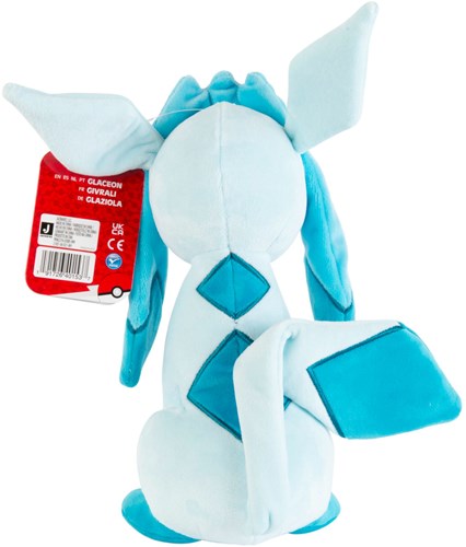 Jazwares Pokémon plush Glaceon soft toy 20cm - super soft collectible-3