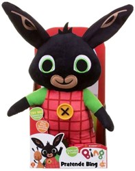 Plush talking Bing cuddly toy with sound - Bing Bunny