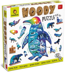 LUDATTICA Wooden Puzzle - Arctic Animals