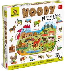 LUDATTICA Wooden Puzzle - Farm
