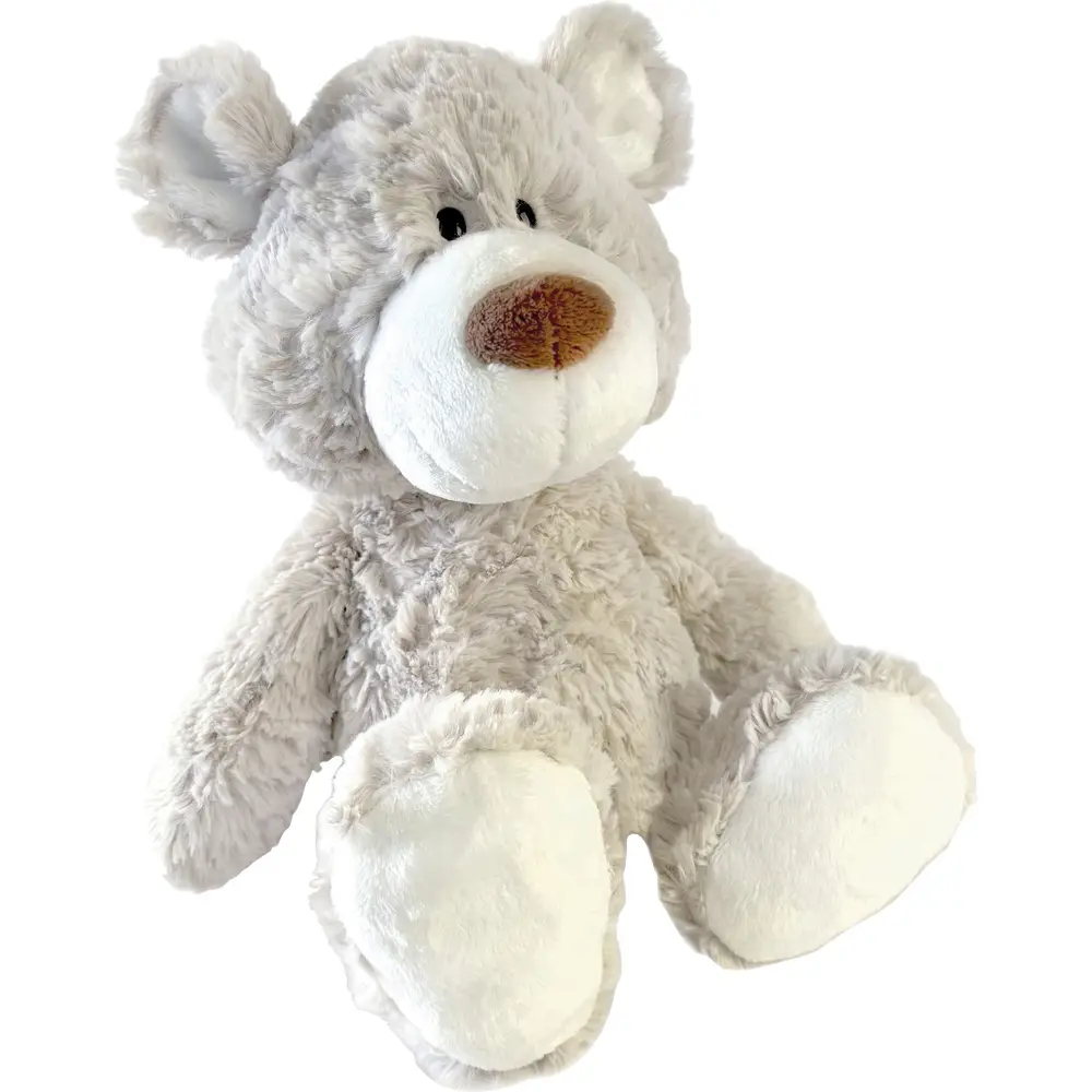 Nici plush teddy bear soft toy 40 cm grey multicolor