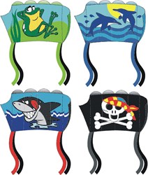 Knoop Kites mini parafoil kite with line 42x30cm colorful toy