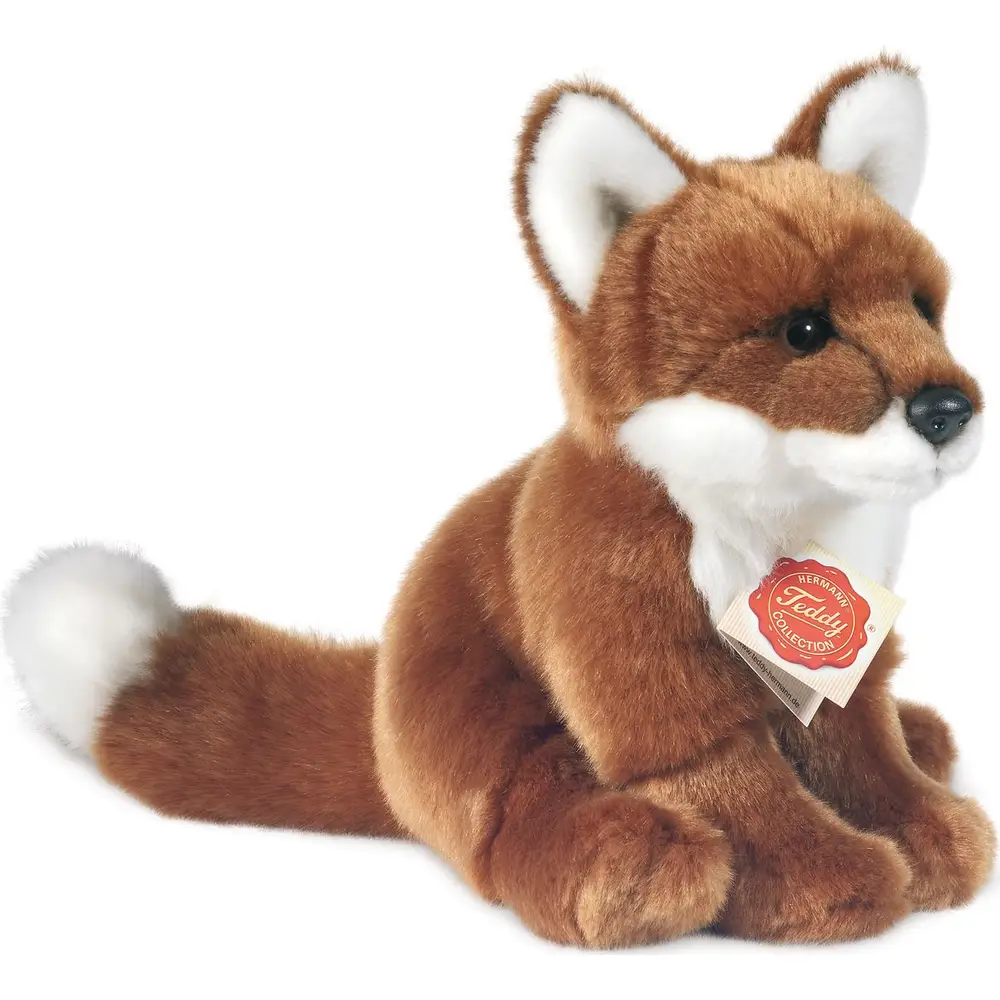 Hermann Teddy plush fox cuddly toy red brown 20 cm woodland animal