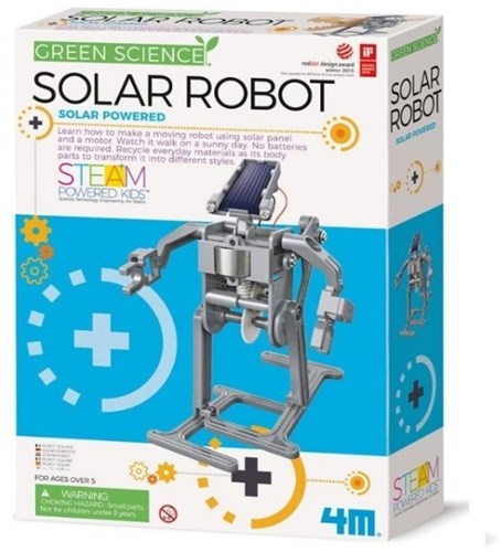 4M Kidzlabs GREEN SCIENCE solar robot - educational toy - solar power