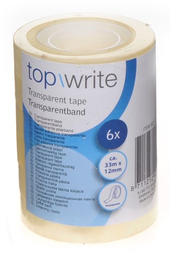 Transparent tape set - 6 pieces - craft tape for kids