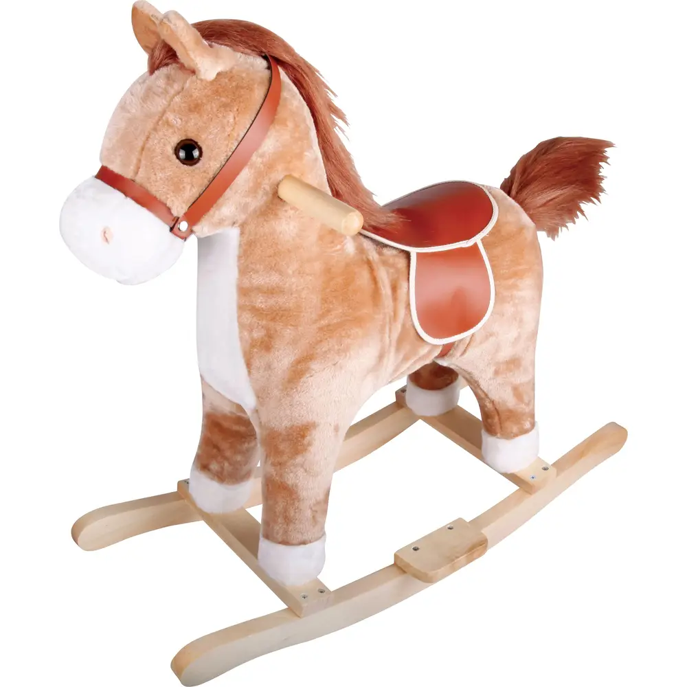 Amia plush rocking horse toy with sound 65x32x60cm