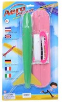 HOT Sports + Toys propeller airplane Flying Dutchman green toy