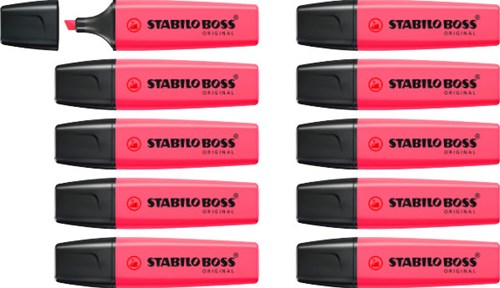 Stabilo 10 Stabilo accentuation markers70/56 Pink