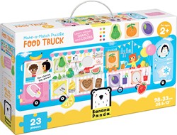Banana Panda Make the puzzle fit Food Truck