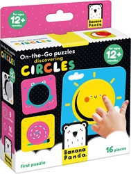 Banana Panda On-the-Go Puzzle discover circles 12m+