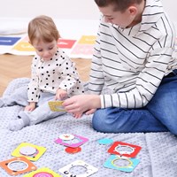 Banana Panda On-the-Go Puzzle discover circles 12m+-3