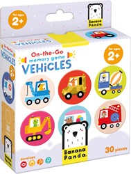 Banana Panda On-the-Go Memory Game Vehicles 2+