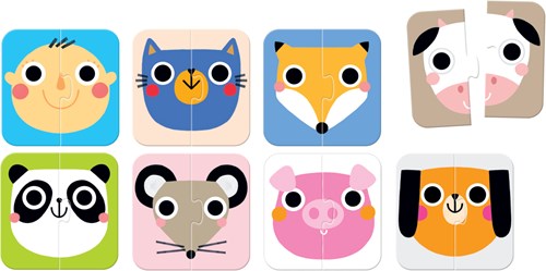 Banana Panda On-the-Go Puzzle Half Faces 15m+-2