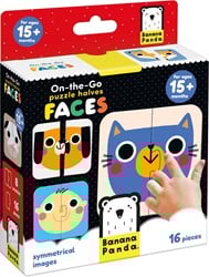 Banana Panda On-the-Go Puzzle Half Faces 15m+