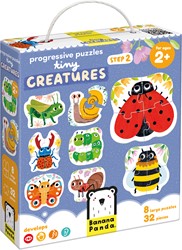 Banana Panda step by step little animals puzzle 2+
