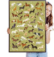 Banana Panda Puzzle love horses (200 pcs) 7+-3
