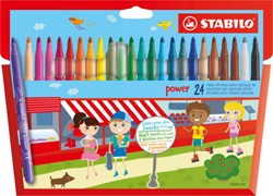 STABILO Power felt pen Medium Multicolor 24 pc(s)