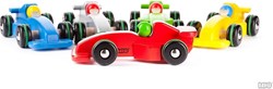 Bajo wooden Formula 1 racing car red toy car sustainable