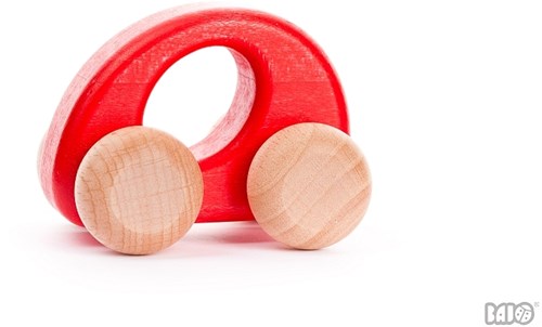 Bajo wooden car ellipse - sustainable toy for children