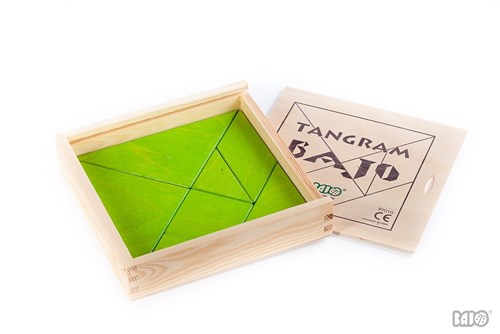 Bajo tangram puzzle - educational toy multicolor plastic-2
