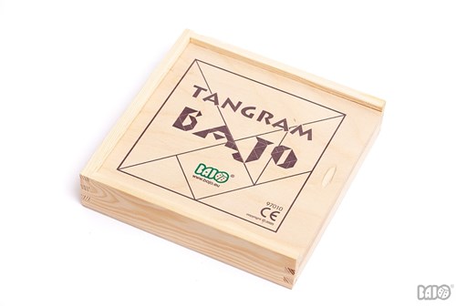 Bajo tangram puzzle - educational toy multicolor plastic-3