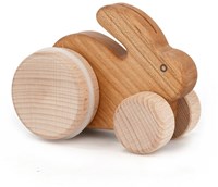 Bajo wooden rabbit toy - natural design for children