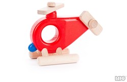 Bajo wooden fire helicopter - toy helicopter for children