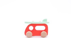 Bajo wooden camper with surfboard - sustainable toy for children