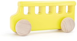 Bajo wooden school bus toy bus sustainable wood