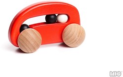 Bajo wooden toy car - durable and colorful toy vehicle