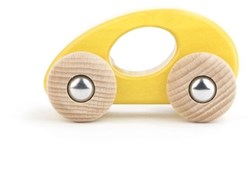 Bajo wooden toy car limousine yellow sustainable eco