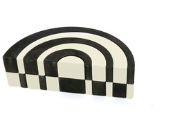 Bajo rainbow wooden toy small black-white educational