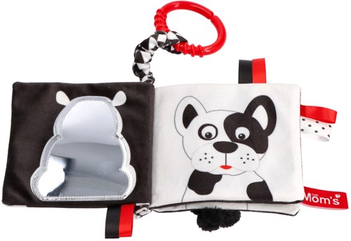 Mom's Care baby book sensory toy black-white animals OEKO-TEX certified-2
