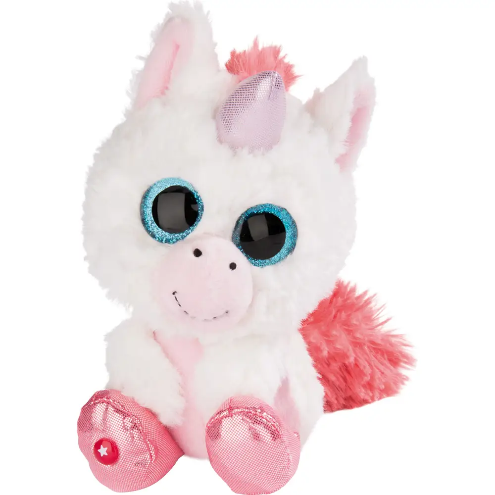 Nici plush unicorn Glubschis Milky-Fee 15cm soft toy white pink