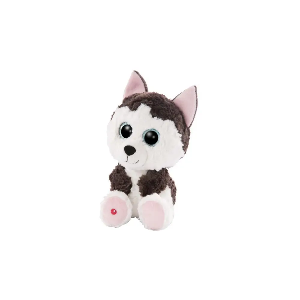 Nici plush Husky Barkley cuddly toy 25cm with sparkling blue eyes