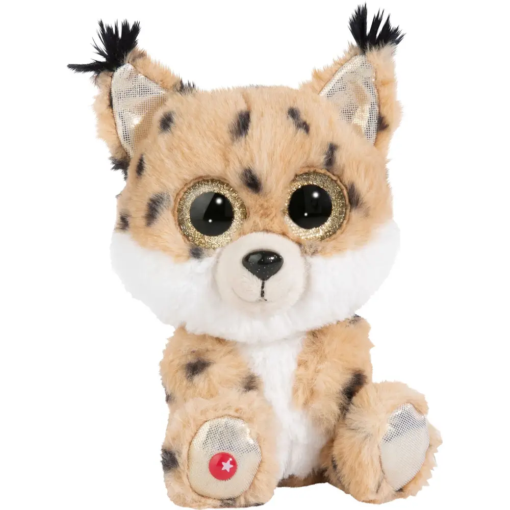 Nici plush lynx Glubschis Lenzo cuddly toy 15cm kids toy
