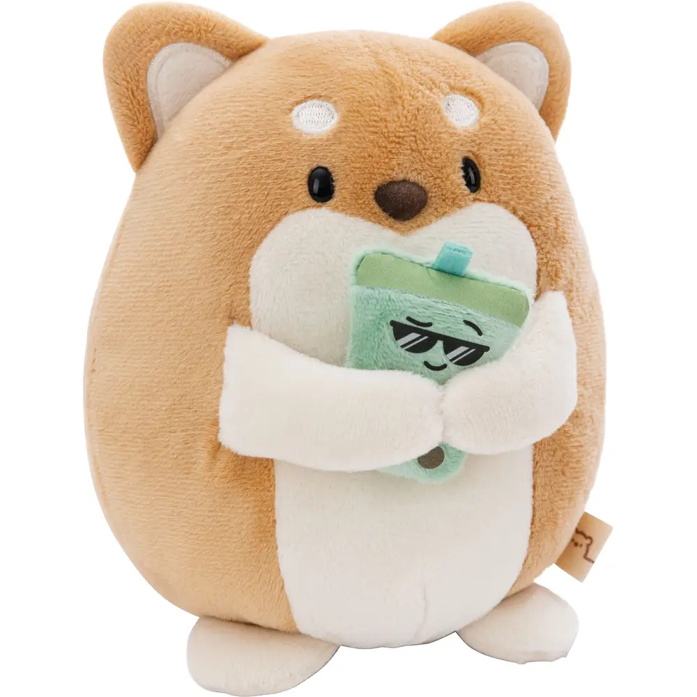 Nici plush dog Hiro 16cm bubble tea gift box cuddly toy