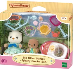 Epoch Sylvanian Families sea otter snorkel playset - multicolour