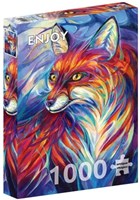 Enjoy Puzzle fox jigsaw puzzle 1000 pieces colorful puzzle fun