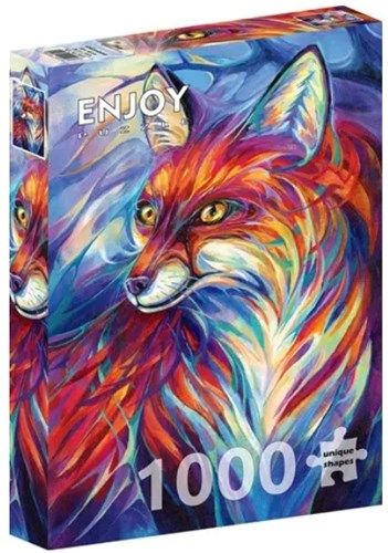 Enjoy Puzzle fox jigsaw puzzle 1000 pieces colorful puzzle fun