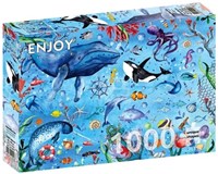 Enjoy Puzzle jigsaw Deep Blue Sea - 1000 pieces adults