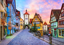 Enjoy Puzzle Altstadt von Rothenburg, Deutschland - 1000 Teile