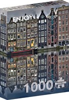 Enjoy Puzzle Amsterdam Canal Houses jigsaw puzzle - 1000 pieces