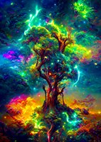 Enjoy Puzzle jigsaw Cosmic Tree of Life 1000 pieces colorful-2
