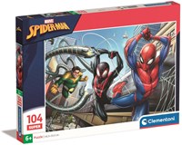 Clementoni puzzle Spiderman Marvel 104 pieces - superhero toy