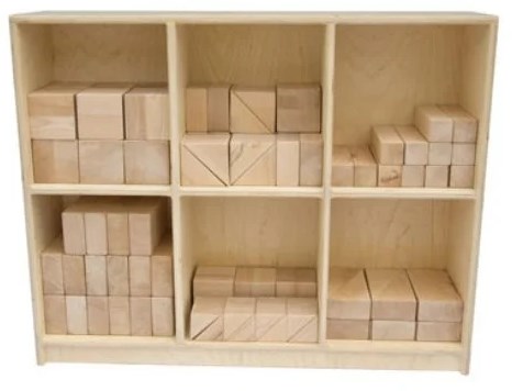 Pertina - Van Dijk Toys Haagse blokkenset met kast