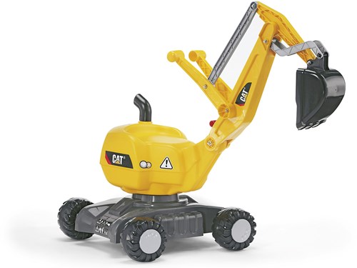 Rolly Toys digger CAT yellow - toy digger for children